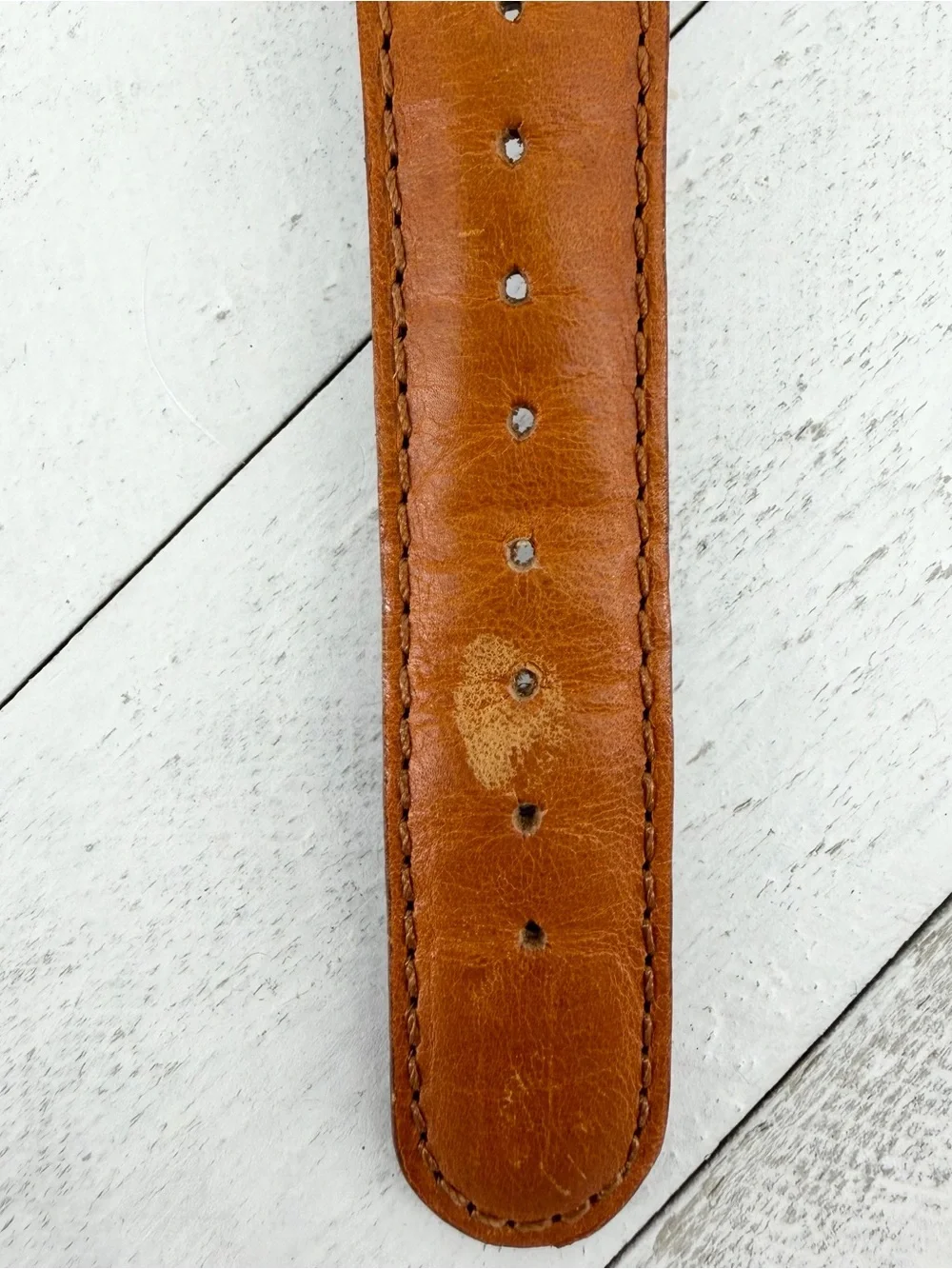 Vtg 1995 Disney Winnie the Pooh Watch Timex F5 Thinking Working Leather Scuffed